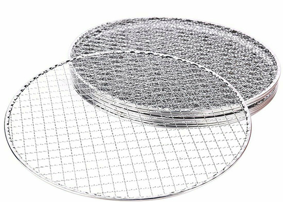 Disposable Barbecue Bbq Grill Mesh Stainless Steel Galvanized Iron