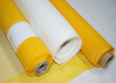 High Durability Polyester Screen Mesh Fabric , 305 Mesh Count Silk Screen Fabric