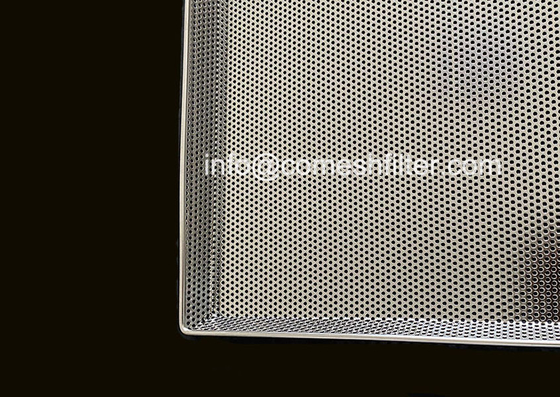 Customized Silver Bbq Stainless Steel Wire Mesh Tray Moistureproof