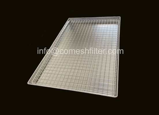 Customized Polishing Surface Perforated Steel Tray Waterproof 400x600mm