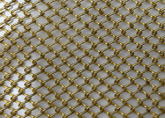 Stainless Steel 304 Decorative Wire Mesh For Curtain Wall