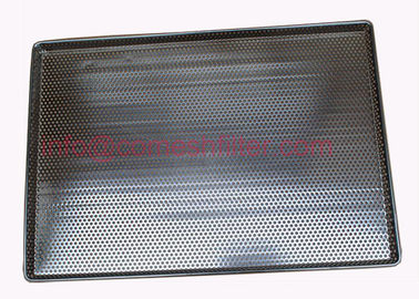 304 Food Grade Perforated Wire Mesh Baking Tray Or Drying Tray Stainless Steel