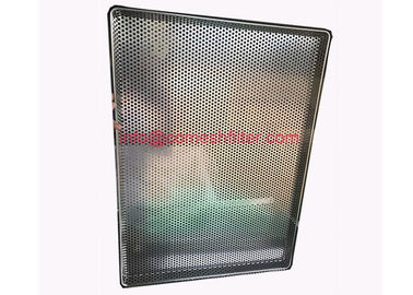 Stainless Steel Perforated Metal Tray For Fish Drying With Holes