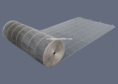 Long Life Customized Steel Mesh Conveyor Belt With 1mm Wire Diameter