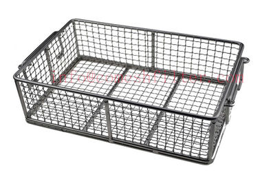 Long Life Stainless Steel Storage Basket For Steaming / Freezer / Kitchen