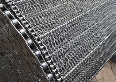 Bakery Oven Heat Resistant Spiral Wire Conveyor Mesh Belt