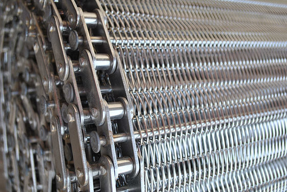 Woven Balanced Stainless Steel Mesh Conveyor Belt
