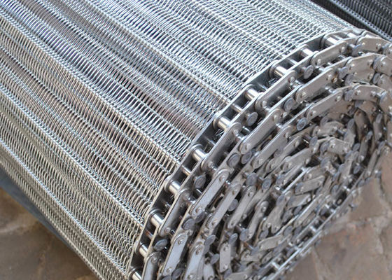 Spiral Wire Mesh Conveyor Belt For Metal Mesh Dryer