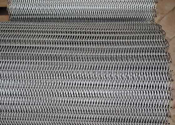 Seaweed Drying Machine 1.0mm Stainless Steel Wire Mesh Conveyor Belt