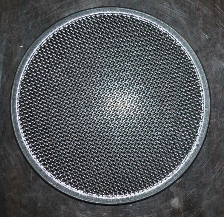 304 Round Stainless Steel Filter Screen Discs Edge Treated