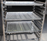 Customizable Stainless Steel Rack Trolley With Wheel Width &amp; Number Of Shelves