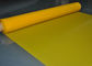 Yellow Textile Screen Printing Mesh Roll 62&quot; Width With No Surface Treatment