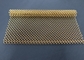 Gold Bronze Color Decorative Metal Mesh Curtain Coil Drapery Panel Wall
