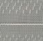 White 3X3mm Polyester Plain Weave Mesh Belt , Edge Melting Treatment