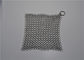 Multi Specifications Stainless Steel Chainmail Scrubber For Pot Cleaning