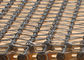 Light Weight Conventional Wire Mesh Conveyor Belt / Chain Link Fencing