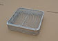 Medical Laboratory Disinfection Stainless Steel Mesh Basket / Wire Mesh Boxes