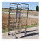 304 Stainless Steel Rack Trolley For Catering Equipment , Silver Color