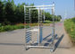 Large Combine Rotary Bread Oven FDA 440lb Baking Rack Trolley