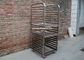 20 Tiers Aluminum Ss304 Perforated Tray Rack Trolley