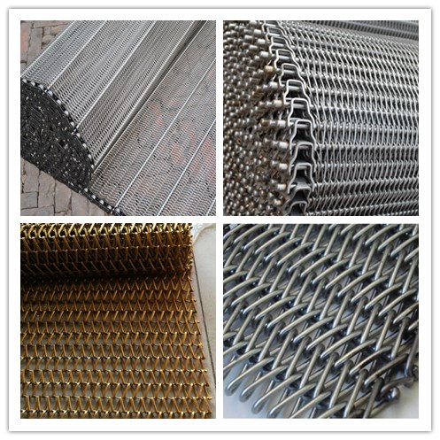 304 Stainless Steel Conveyor Belt With high temperature resistant