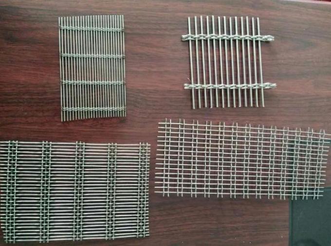 Stainless Steel Decorative Wire Mesh For Cabinets Window Screen