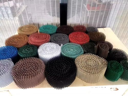 Latest company news about Aluminum Decorative Coil Wire Mesh Chain Link Screen for Ceiling Curtain