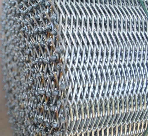 Latest company news about Double spiral wire mesh conveyor belt to Columbia