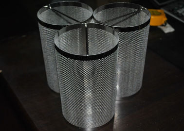 Aviation / Nuclear Industry Stainless Steel Mesh Filter Cartridge Durable With Shape Custom