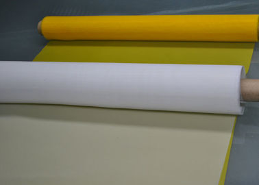 60 Micron High Tension Silk Screen Fabric Durable 100T - 40 With 127cm Width