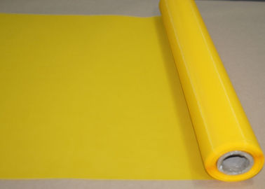 White / Yellow Monofilament Filter Cloth , Screen Mesh Fabric 258cm Width