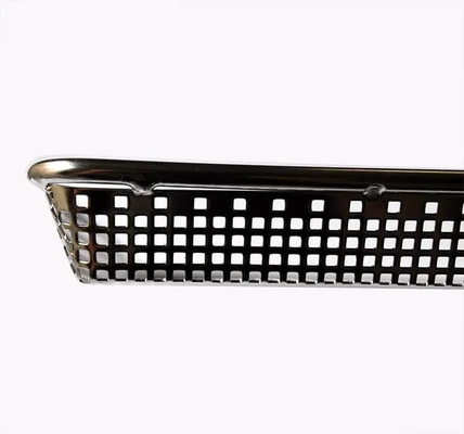 Custom Size 316l Stainless Steel Wire Mesh Tray For Meat Roasting