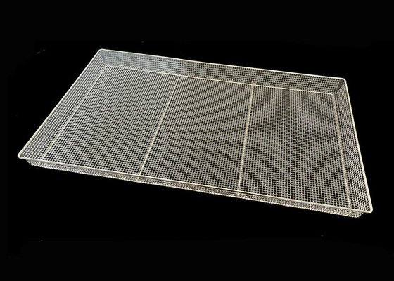 Food Grade FDA Wire Mesh Drying Tray 304 Stainless Steel For Vegetable Fruit