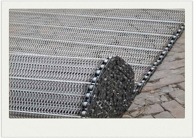 Balanced 304 Stainless Steel Mesh Conveyor Belt With High Temperature Resistant