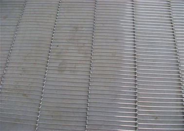 Balanced Stainless Steel Metal Wire Mesh Conveyor Belt For Food Conveyor