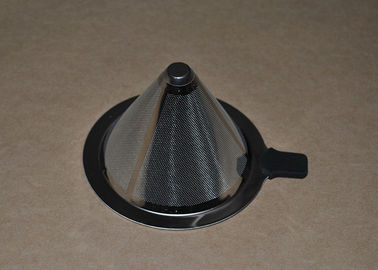 Washable Stainless Steel Wire Mesh Filter Conical Coffee Filter