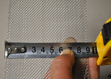 Wrapped Edge 304 Stainless Steel Woven Wire Mesh 16 Mesh 90mm Width