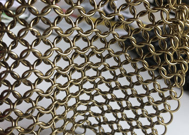 Different Color Chain Mail Wire Mesh Stainless Steel Ring Mesh Curtains