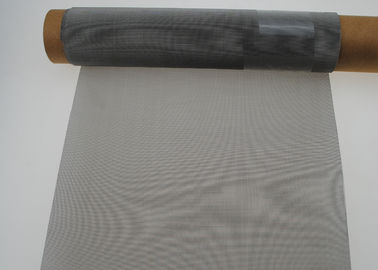 30m / Roll Plain Stainless Steel Woven Wire Mesh Panels For Screen Printing