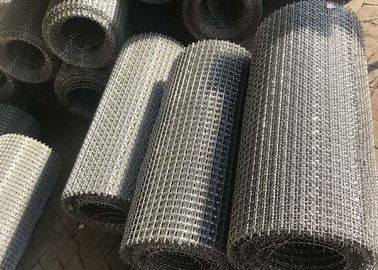 304 316 Stainless Steel Wire Mesh , Double Crimped Wire Mesh For Decoration