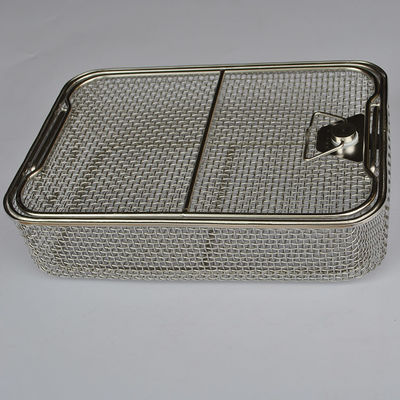 SS201 304 316 Surgical Instrument Tray For Cleaning Sterilizing