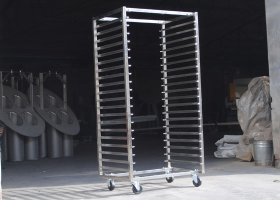 Customized Food Grade Fda Stainless Steel Rack Trolley