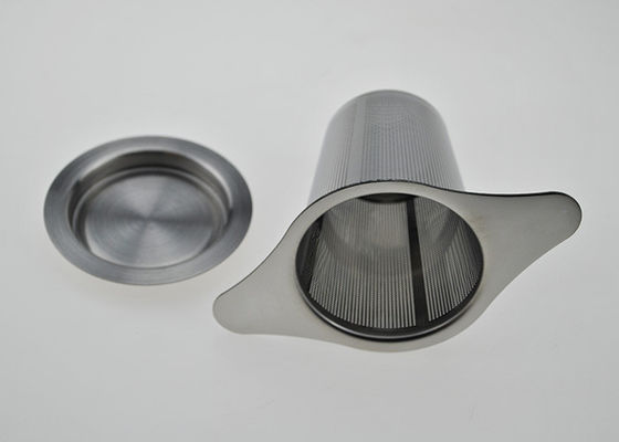 Customized Logo FDA Wire Mesh Filter For Loose Leaf Tea And Coffee