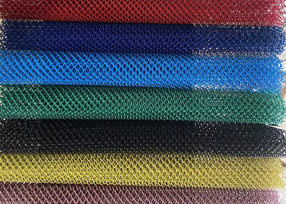 Good price Painting Decorative Wire Mesh , Metal Mesh Fabric Curtain For Bars Screen online