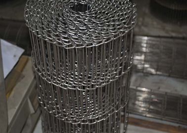 Good price Food Processing Flat Wire Mesh Conveyor Belt Smooth Surface , Alkali Resistant online