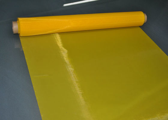 Good price White 64T 55 Micron Polyester Screen Printing Mesh for PCBs online