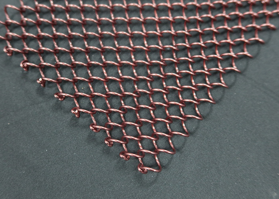 Good price 2.5m Width Plain Weave Decorative Steel Mesh For Decoration online