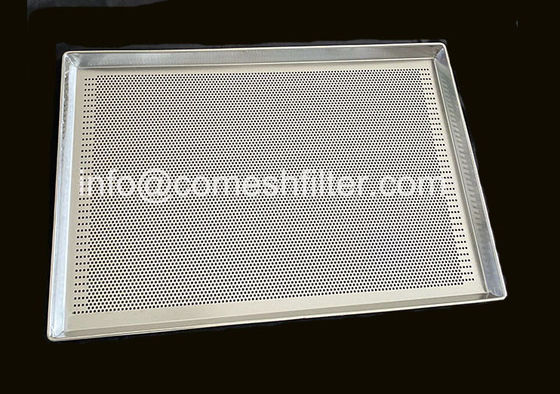 Good price Smooth Edge 10-100kg Stainless Steel Wire Mesh Tray Silver online