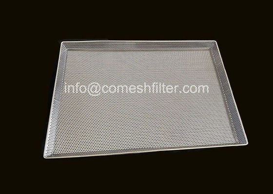 Good price Durable Rectangle Antirust Ss Wire Mesh Tray For Industrial Application online