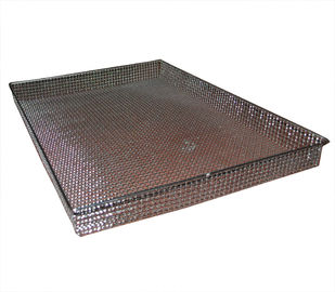 Good price FDA Metal Wire Basket Rectangle for storage / sterilization / BBQ online